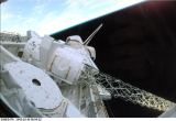 Nkladov prostor Endeavour STS-99 s st nosnku SRTM (16.02.2000)